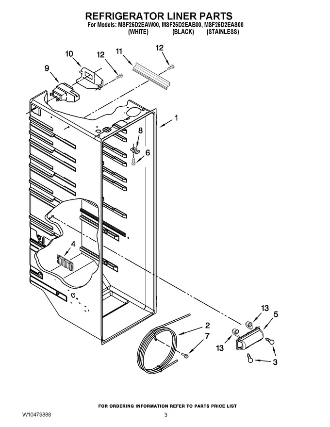 Diagram for MSF25D2EAB00