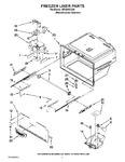 Diagram for 06 - Freezer Liner Parts