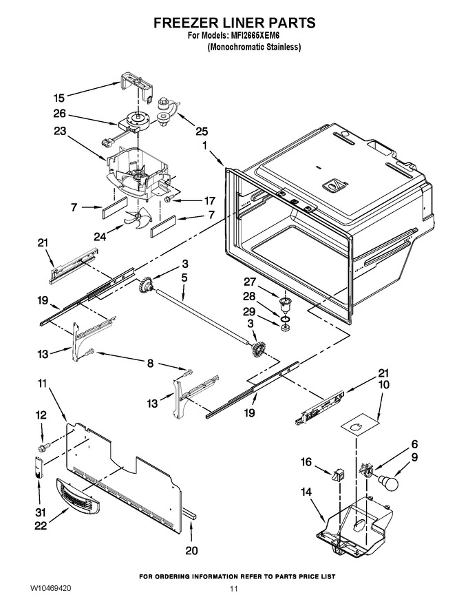 Diagram for MFI2665XEM6