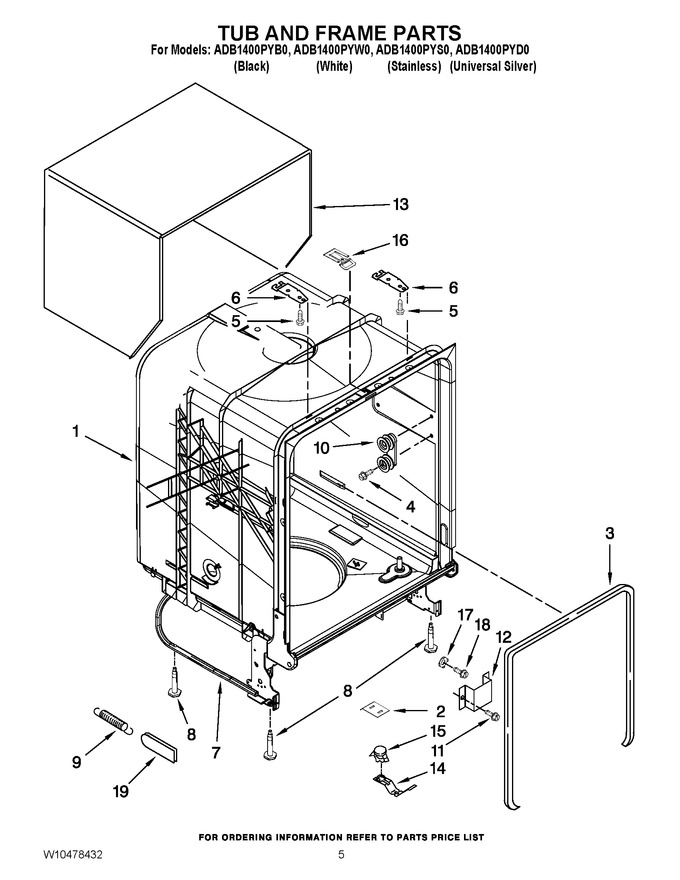 Diagram for ADB1400PYS0