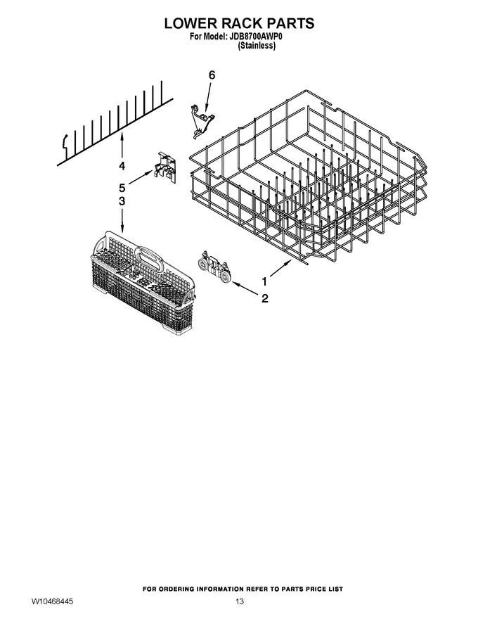 Diagram for JDB8700AWP0