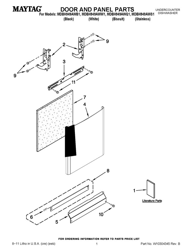 Diagram for MDBH949AWQ1