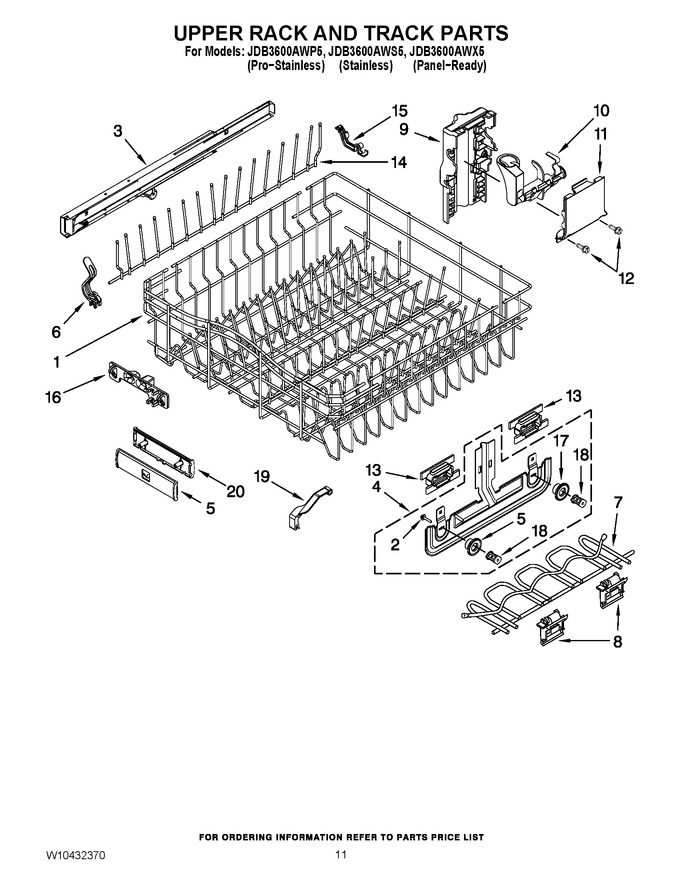 Diagram for JDB3600AWS5