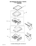 Diagram for 07 - Refrigerator Shelf Parts