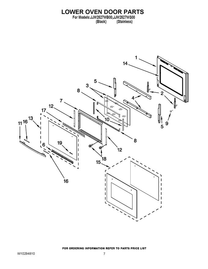 Diagram for JJW2527WS00