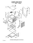 Diagram for 02 - Lower Oven Parts