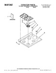 Diagram for 01 - Cooktop Parts