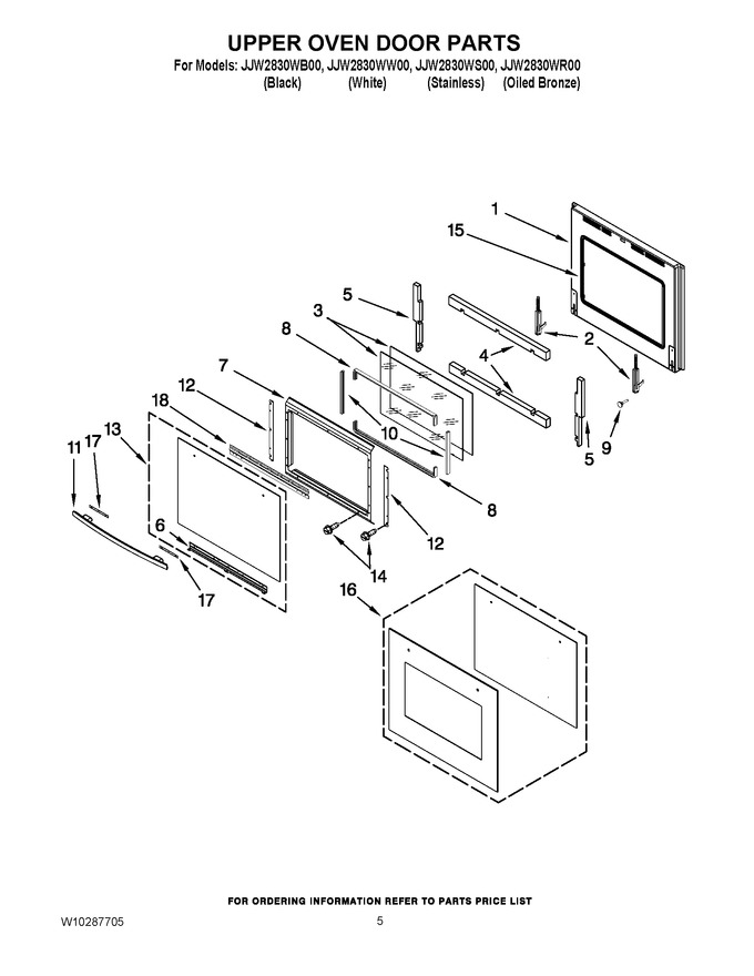 Diagram for JJW2830WB00