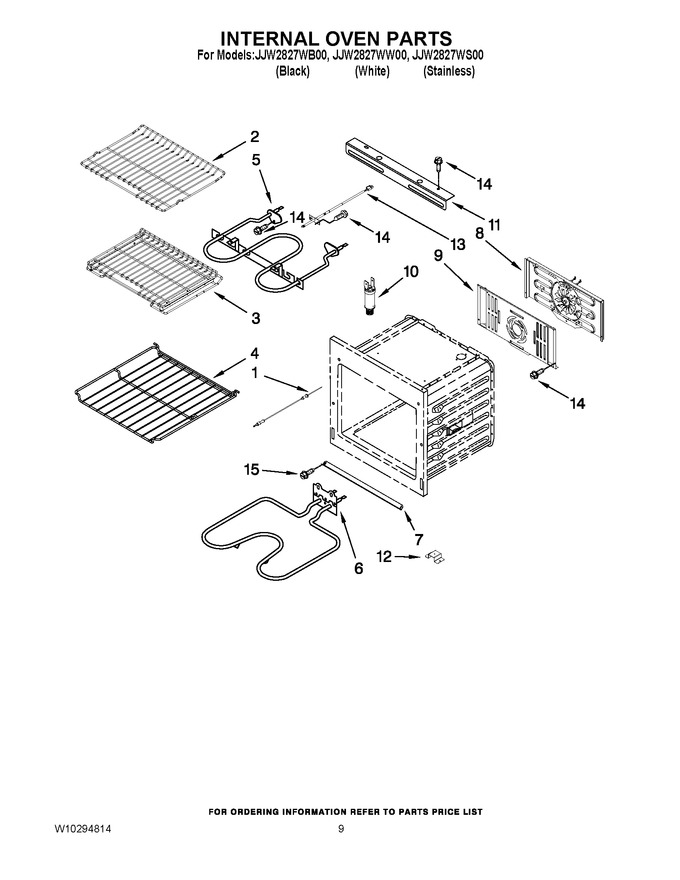 Diagram for JJW2827WW00