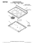 Diagram for 01 - Cooktop Parts