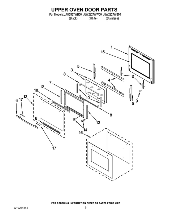 Diagram for JJW2827WB00