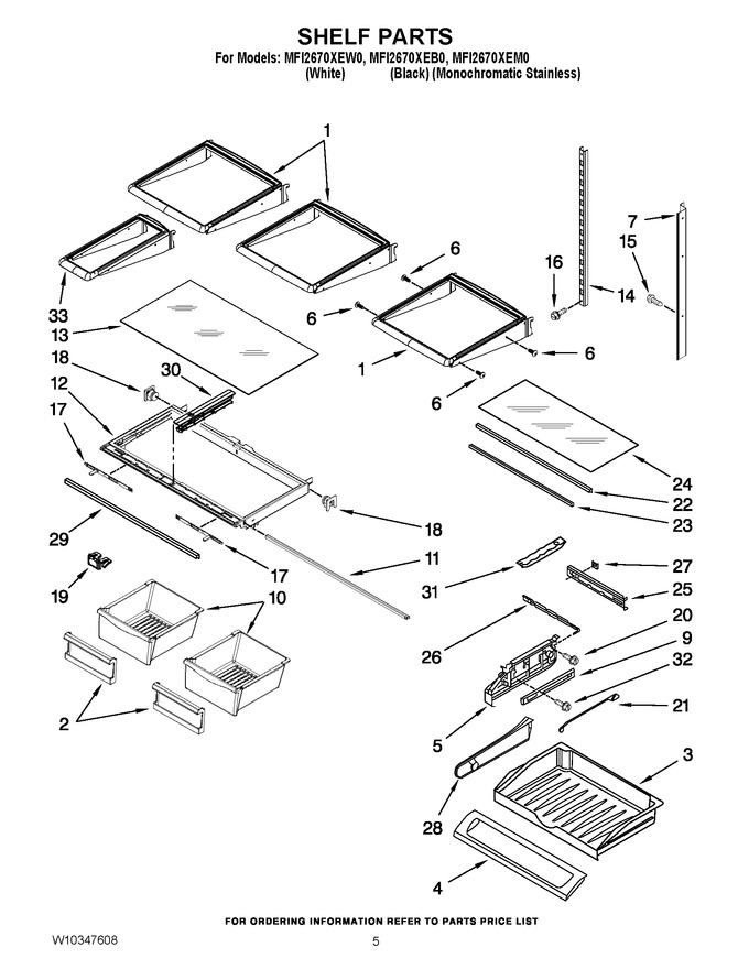 Diagram for MFI2670XEW0