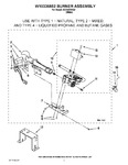 Diagram for 03 - W10336852 Burner Assembly