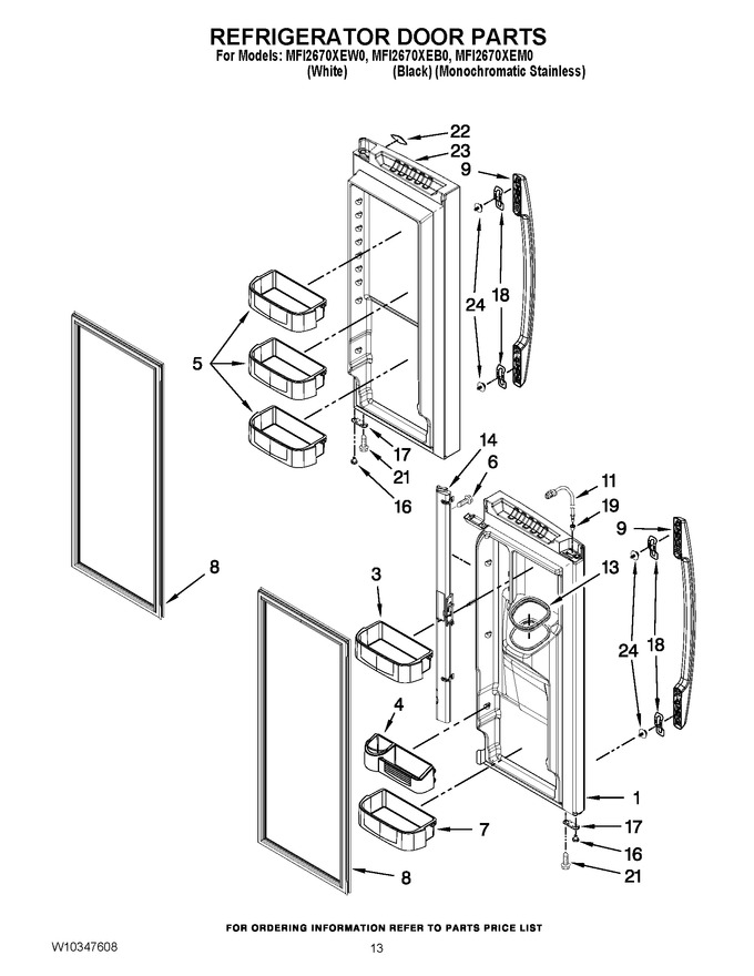 Diagram for MFI2670XEW0