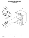 Diagram for 02 - Refrigerator Liner Parts