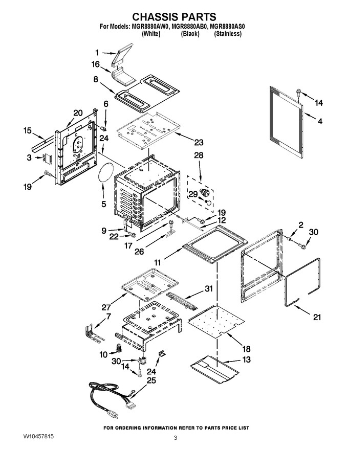 Diagram for MGR8880AW0