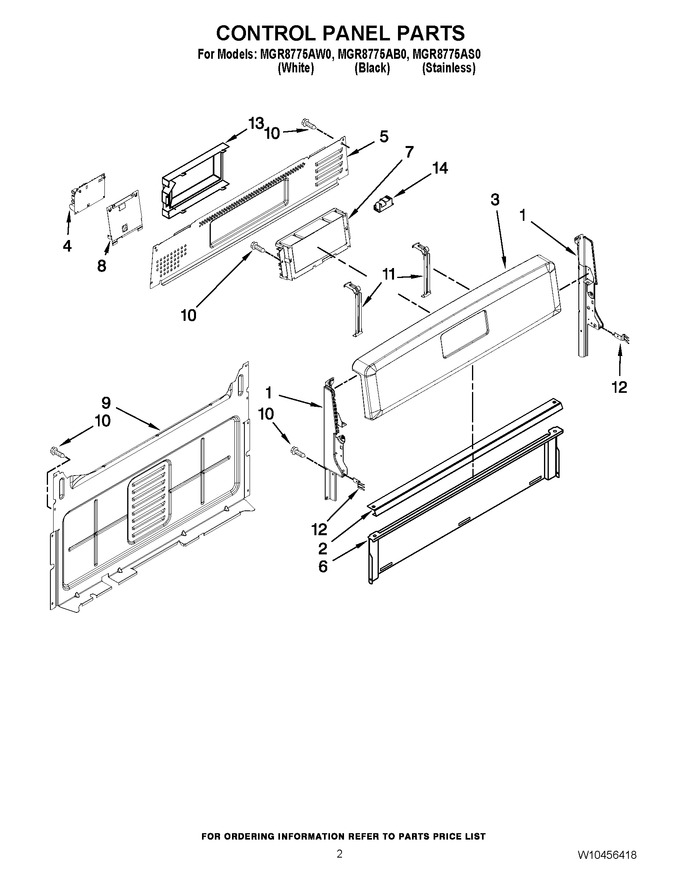 Diagram for MGR8775AB0