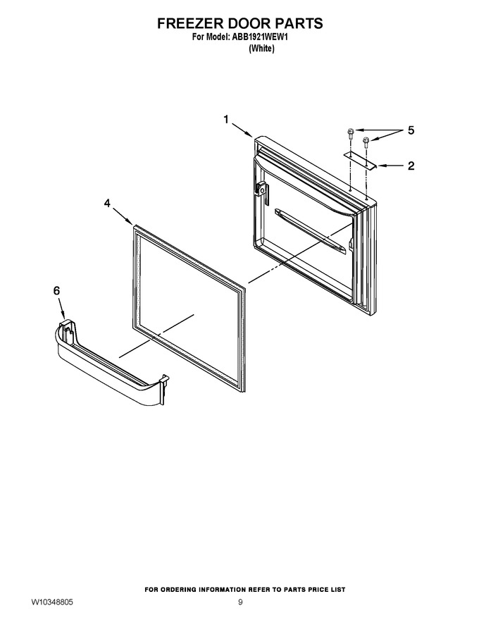 Diagram for ABB1921WEW1