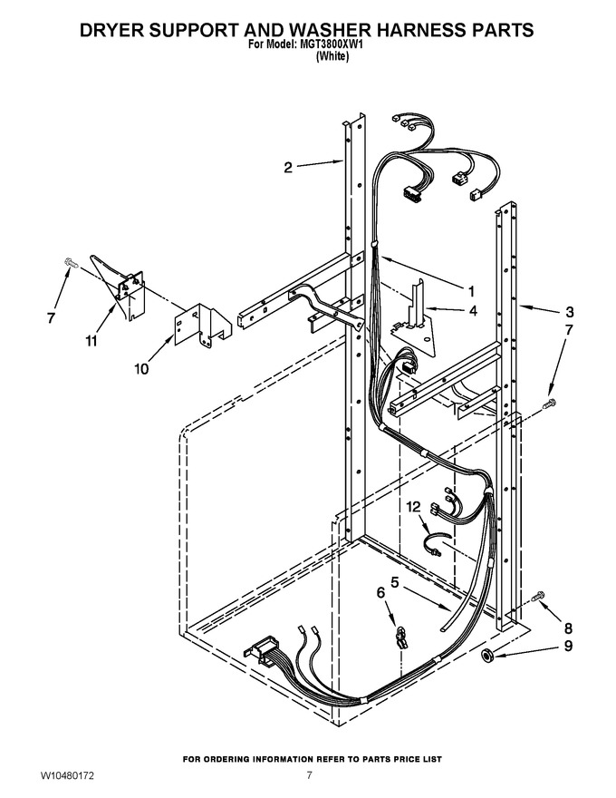 Diagram for MGT3800XW1