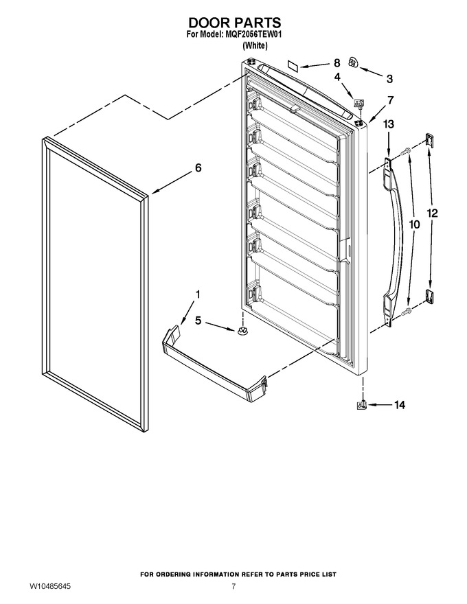 Diagram for MQF2056TEW01