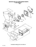 Diagram for 04 - Motor And Ice Container Parts