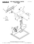 Diagram for 01 - Top And Console Parts