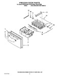 Diagram for 10 - Freezer Door Parts