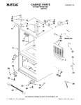 Diagram for 01 - Cabinet Parts