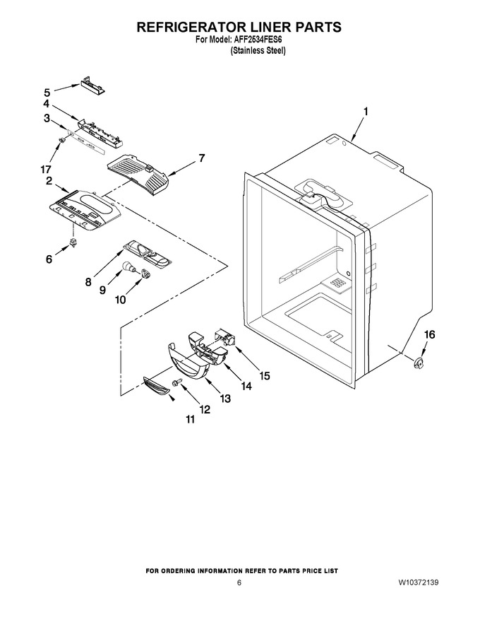 Diagram for AFF2534FES6