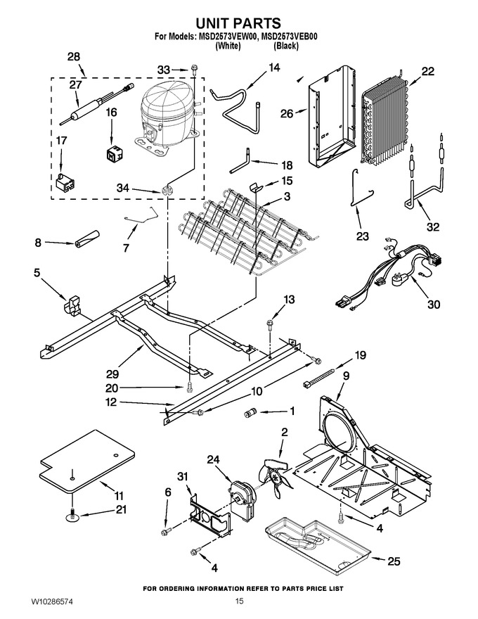 Diagram for MSD2573VEW00