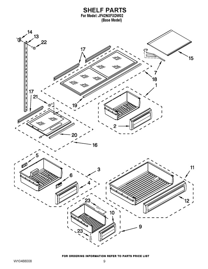 Diagram for JF42NXFXDW02