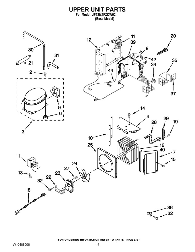 Diagram for JF42NXFXDW02