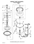 Diagram for 03 - Basket And Tub Parts