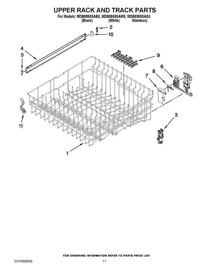 Diagram for MDB8959SAS0