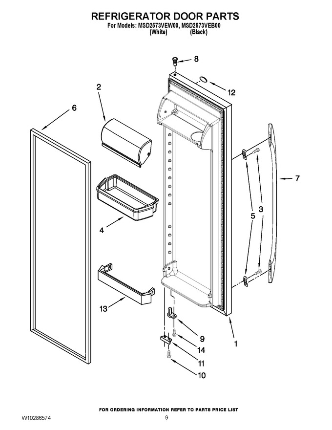 Diagram for MSD2573VEW00