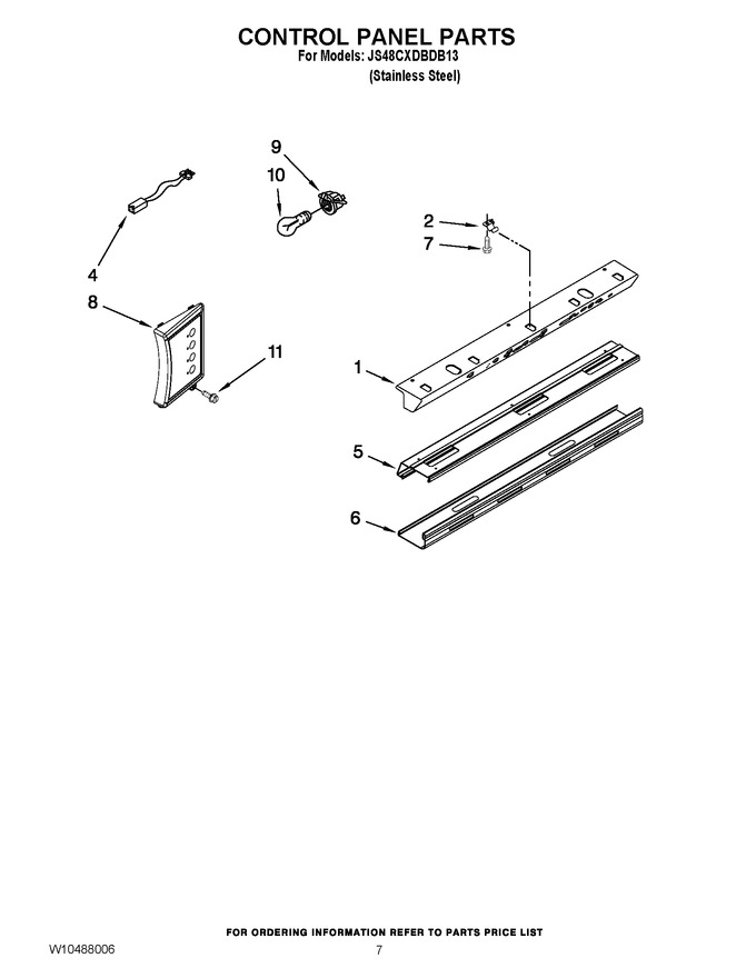 Diagram for JS48CXDBDB13