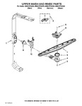 Diagram for 07 - Upper Wash And Rinse Parts