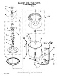 Diagram for 03 - Basket And Tub Parts