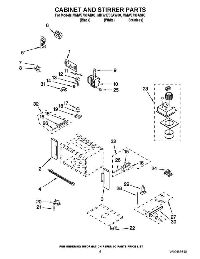 Diagram for MMW9730AS00