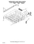 Diagram for 09 - Upper Rack And Track Parts