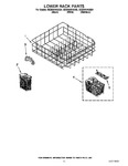 Diagram for 10 - Lower Rack Parts