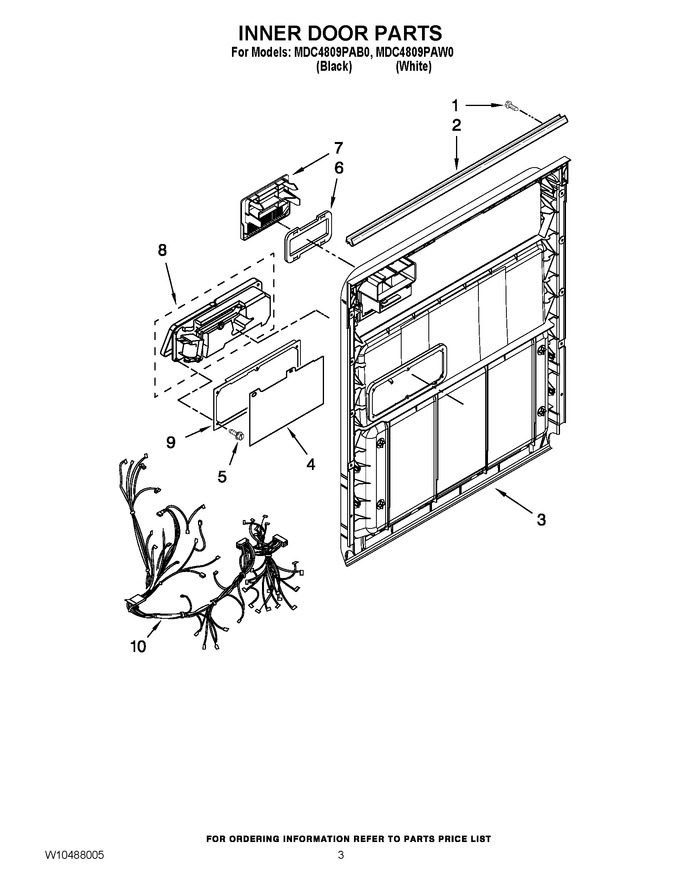 Diagram for MDC4809PAW0