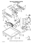 Diagram for 01 - Top And Console Parts