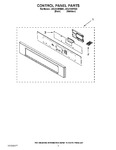 Diagram for 02 - Control Panel Parts