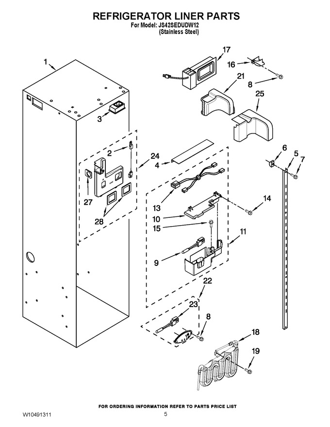 Diagram for JS42SEDUDW12