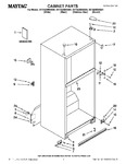 Diagram for 01 - Cabinet Parts