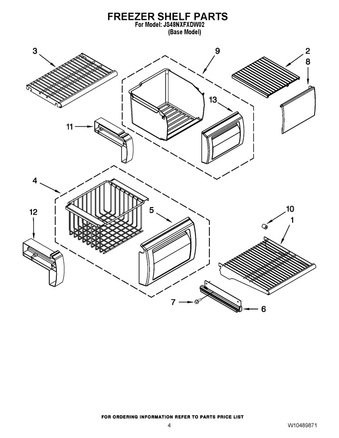 Diagram for JS48NXFXDW02