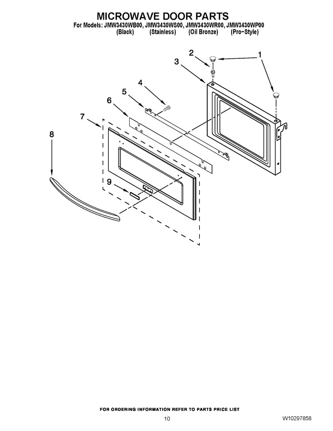 Diagram for JMW3430WS00