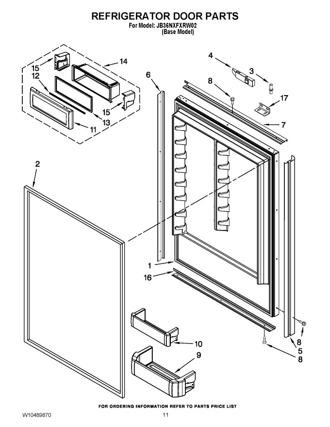 Diagram for JB36NXFXRW02