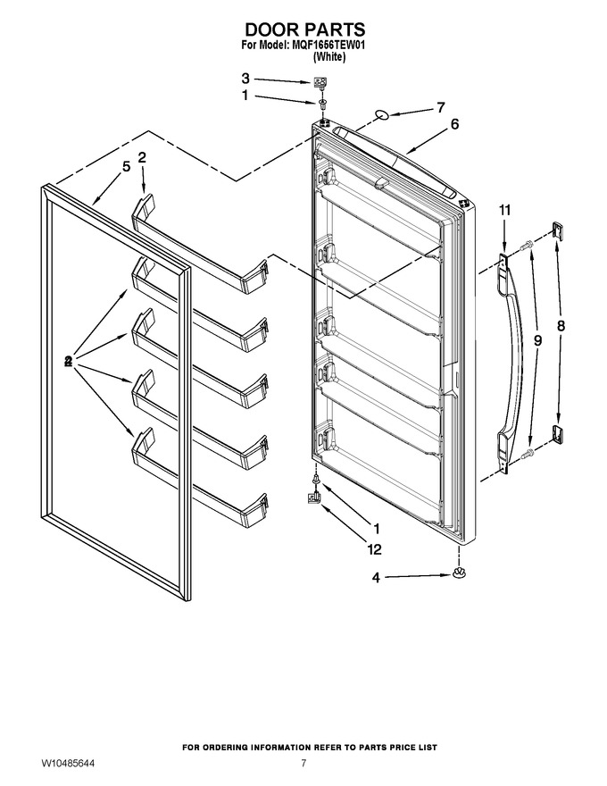 Diagram for MQF1656TEW01